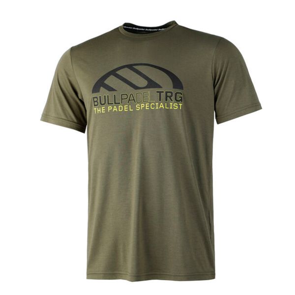 l➤ CAMISETA BULLPADEL TACIANO Hombre al mejor precio Verde | TenisWorldPadel, somos tenis y pádel