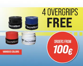 Free 4 Overgrips for shop of 100€